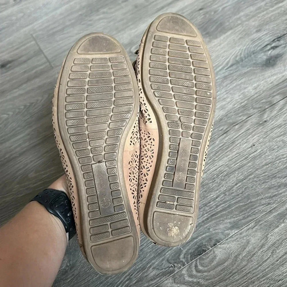 Giani Bernini Brown Flats Size 6 - Picture 4 of 4